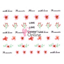 Stickere 3D pentru unghii cod E350